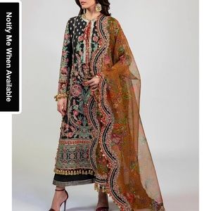 Hussain Rehar Luxury lawn suit size LARGE worn only a few hours.